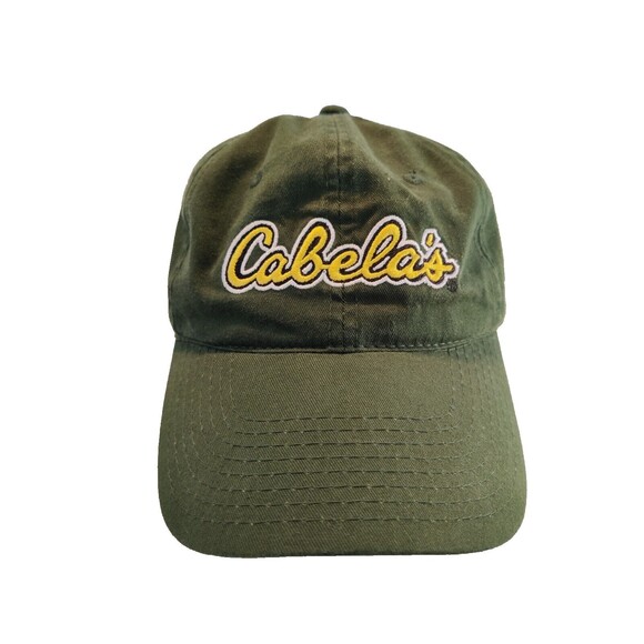 Cabela's Hat Adult Green Hat Adjustable Hat Cap One Size Cap - Picture 2 of 11